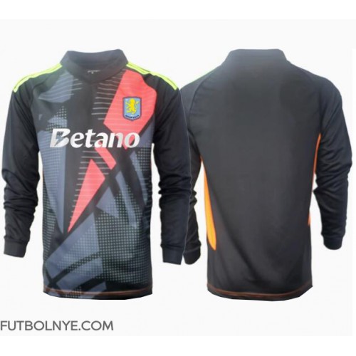 Camiseta Aston Villa Portero Visitante Equipación 2024-25 manga larga